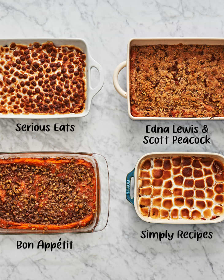 Best Sweet Potato Casserole Recipe Reviews The Kitchn   Showdown Sweet Potato Casserole Inpost